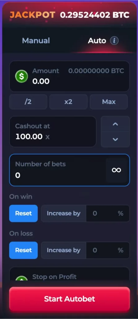 betfury crash betting options