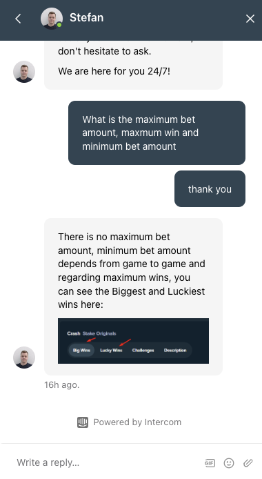 game information support