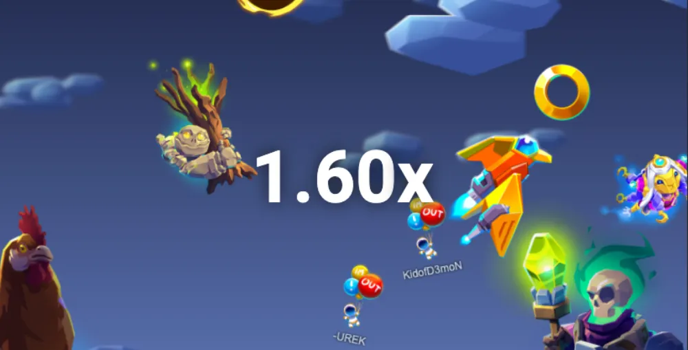 thunder crash game animations