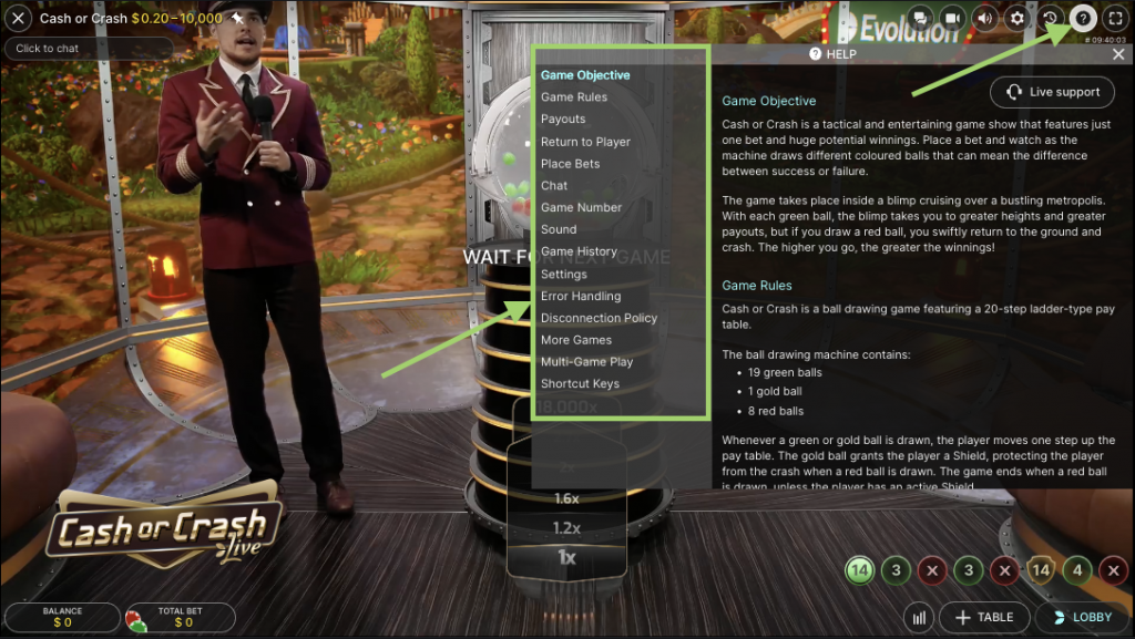 game information