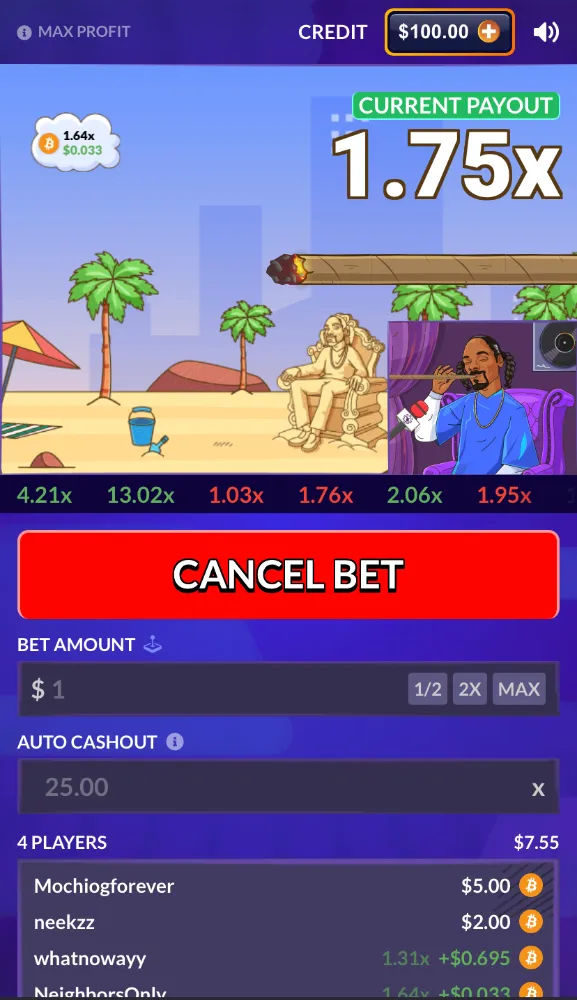 snoop's hotbox on mobile