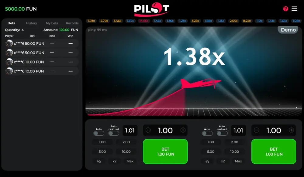 pilot by gamzix game