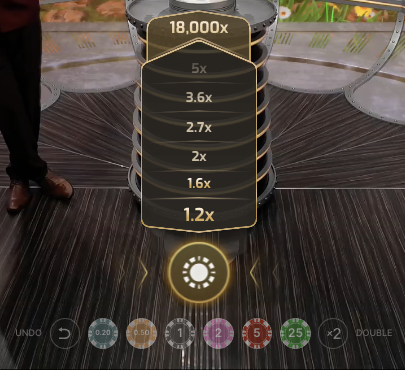 placing a bet in cash or crash