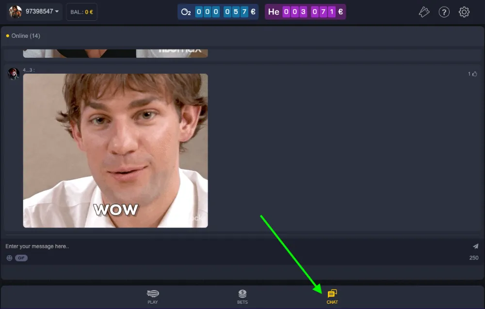 players chatroom