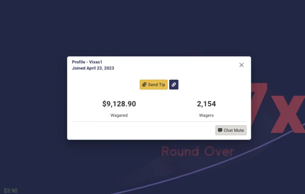roobet player information