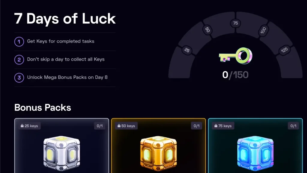 7 days of luck immerion