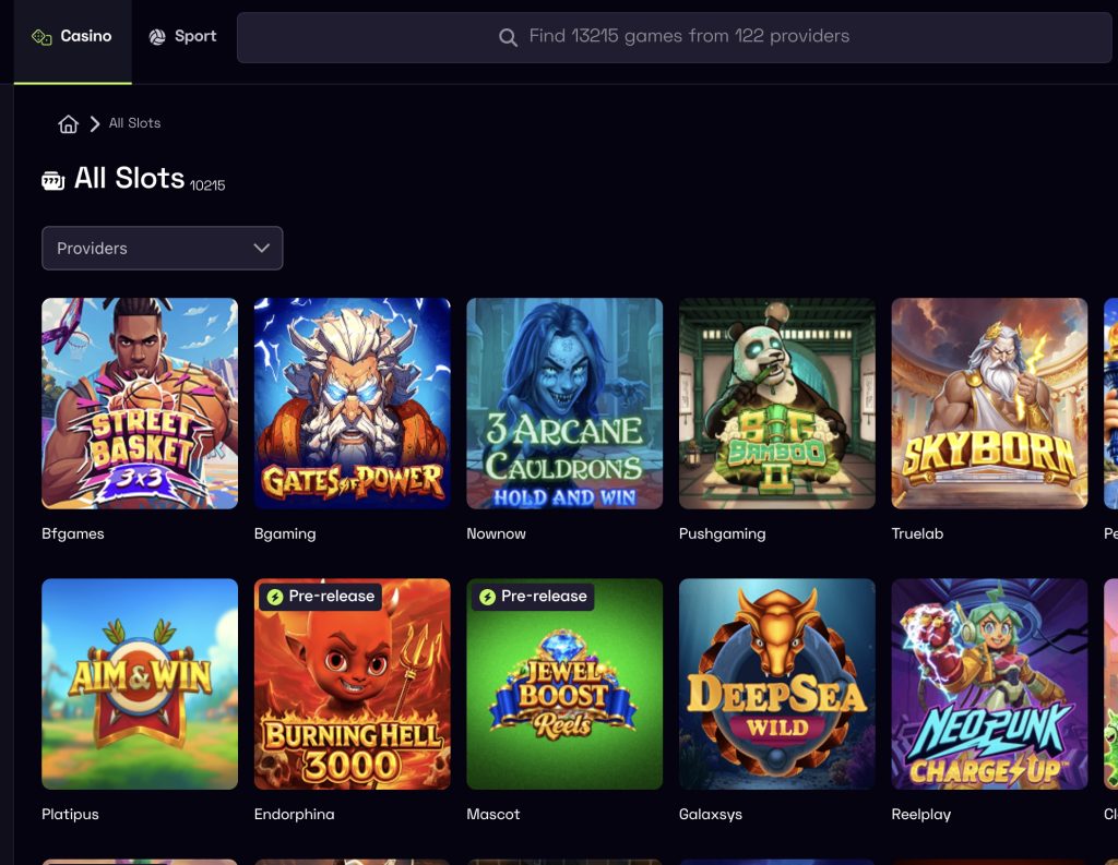 ybets slots