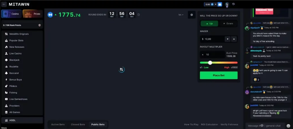 metawin futures trading