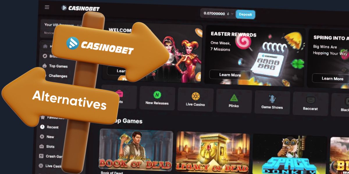 5 Best Casinobet Alternatives to Try in 2025