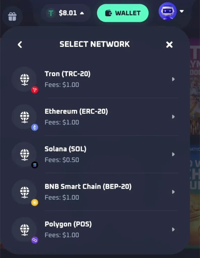 thrill withdrawal fees