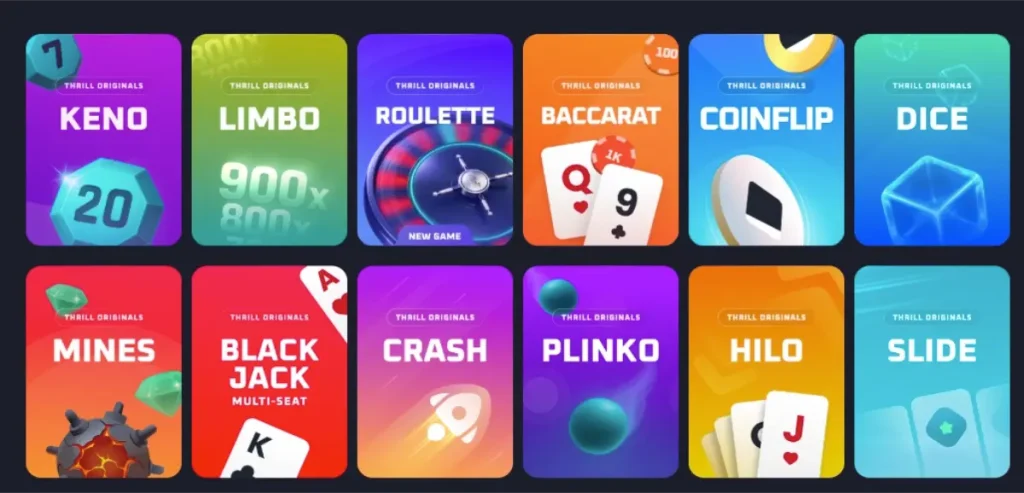 thrill original games