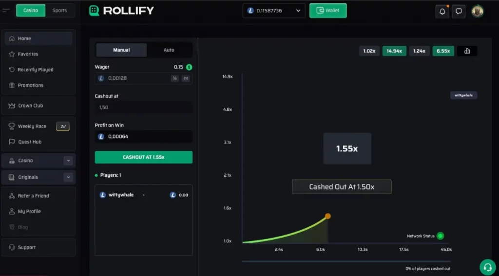 Rollify Crash Original