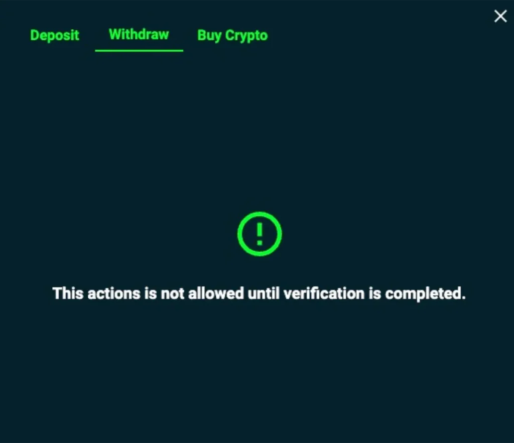 Ghostino Withdrawals