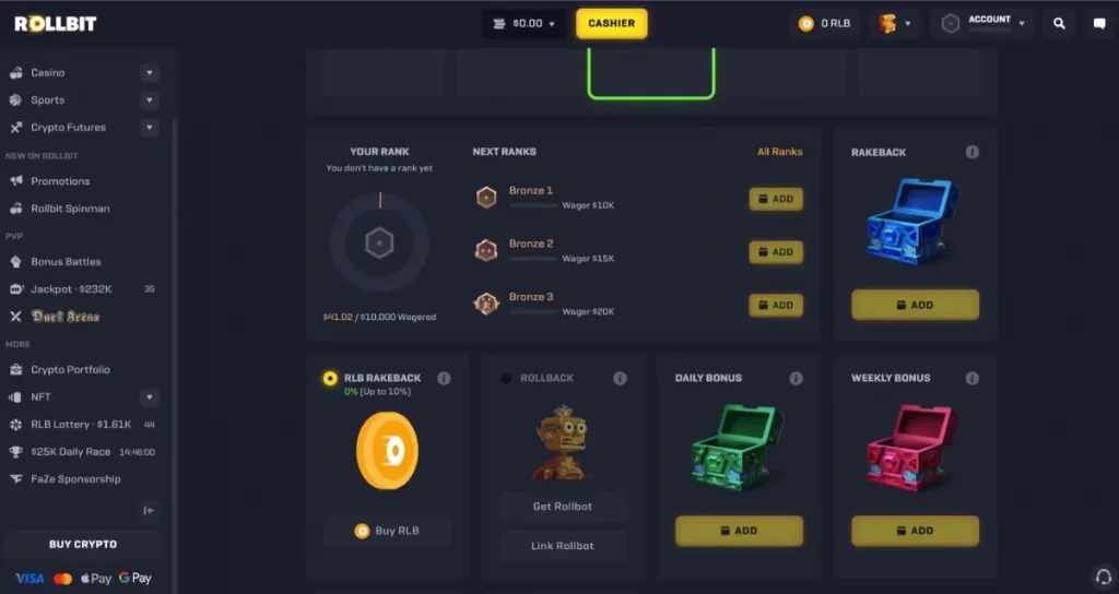Rollbit VIP program