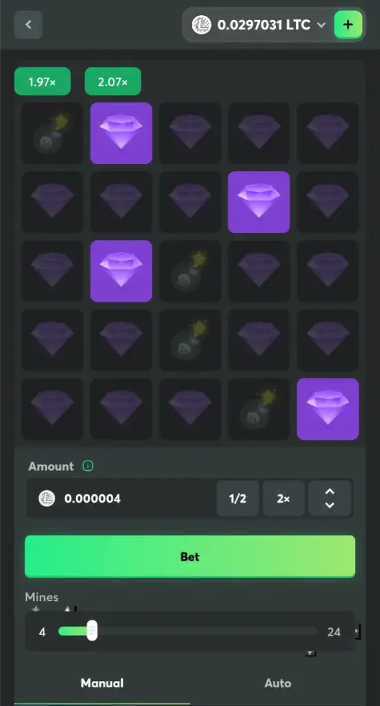 BC Game Mines Mobile Manual