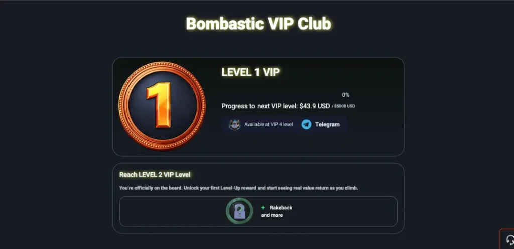 Bombastic VIP program