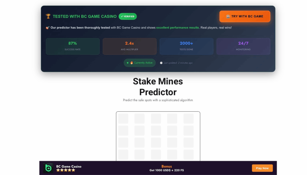 mines hacks affiliate site