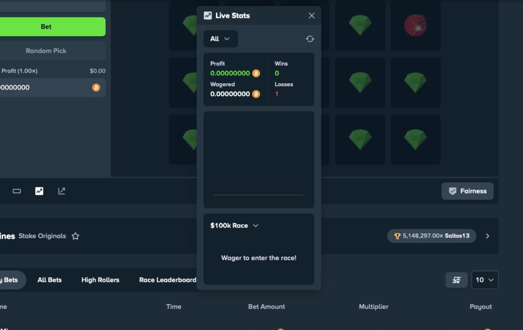 stake crash live stats