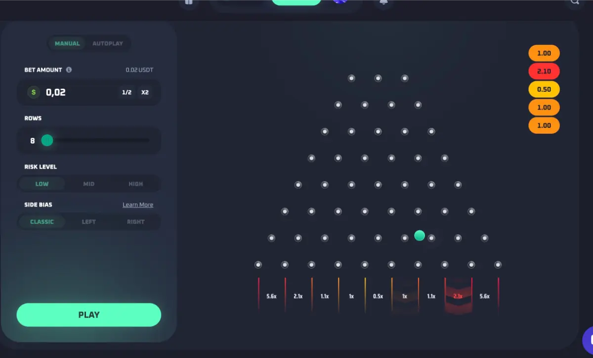 Thrill Plinko Preview