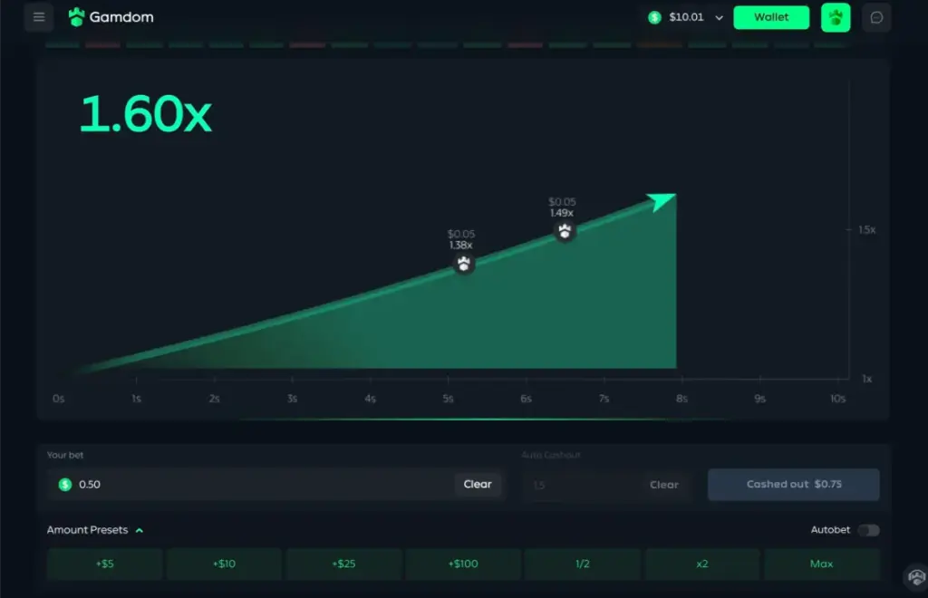 Crash by Gamdom Originals desktop preview 1