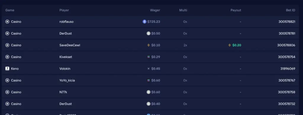 Duel Crash Desktop Game session