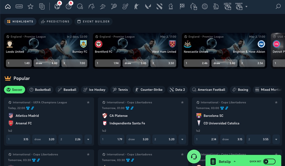 Acebet sports betting