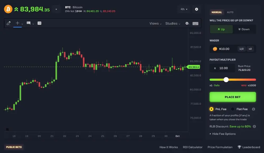 roll bit futures interface