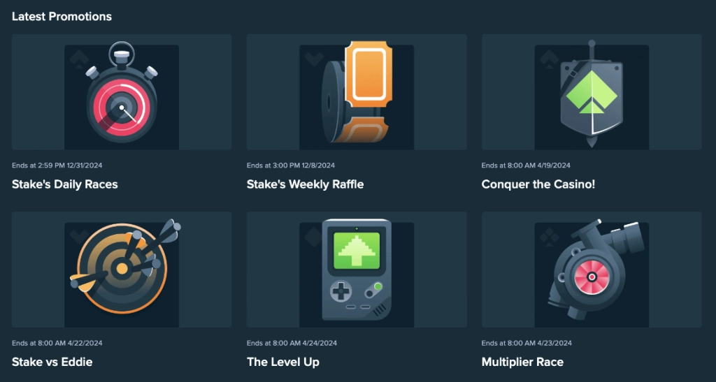 recent stake promotions
