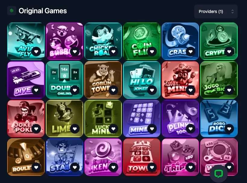 Bets.io original games