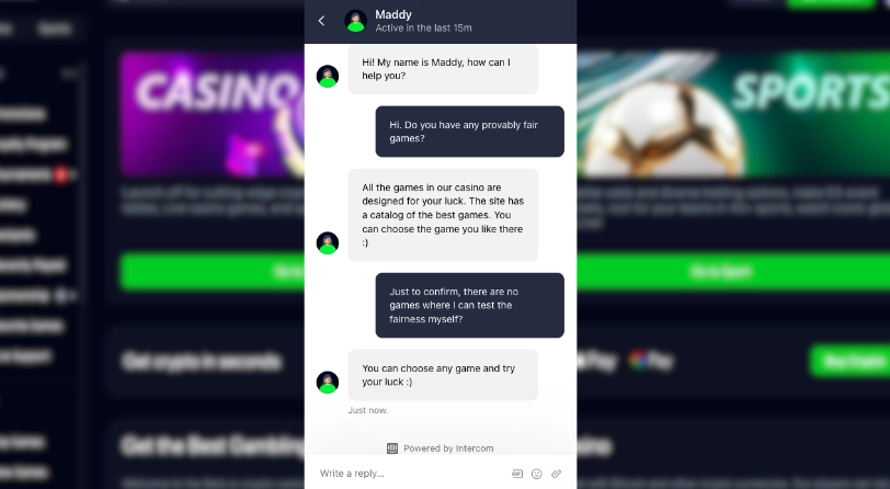 bets.io live chat test