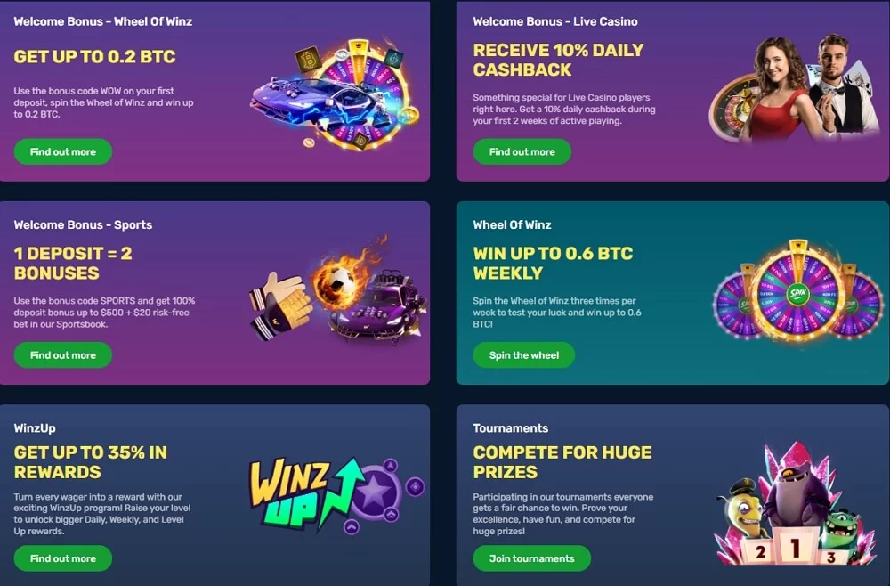 winz.io bonuses