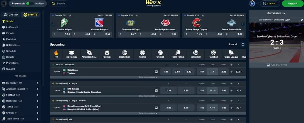 winz sportsbook