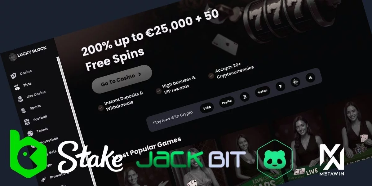 Best Crypto Casinos Like Lucky Block (and Better)