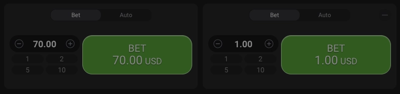 aviator betting interface