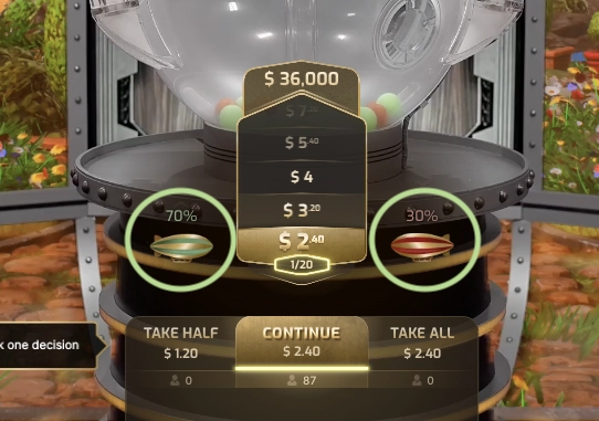 blips in cash or crash
