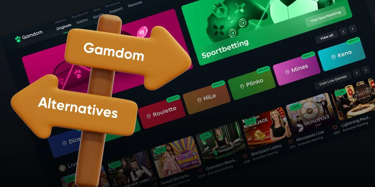 best sites like gamdom